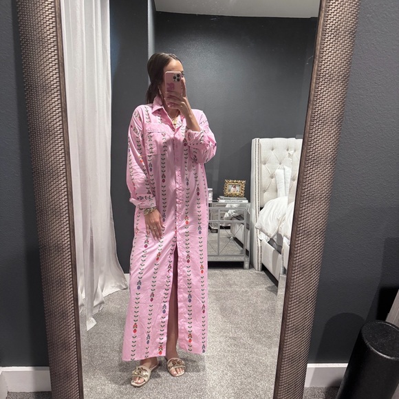 Karlie Button Up Maxi - Picture 5 of 6